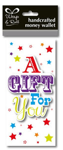A Gift For You Handcrafted Money Wallet