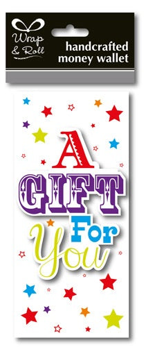 A Gift For You Handcrafted Money Wallet