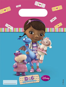 Disney Doc McStuffins Party Loot Bags x6