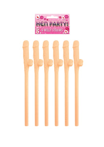 Willy Straws x6