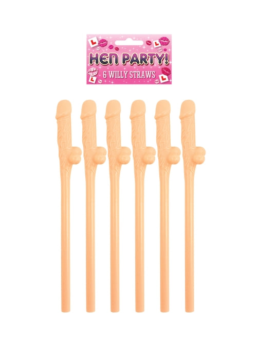 Willy Straws x6