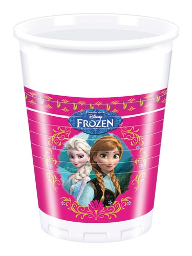 Disney Frozen Plastic Party Cups x8