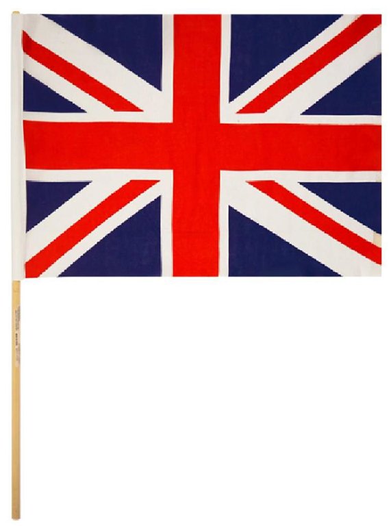 Union Jack Handheld Flag