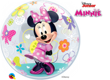 Minnie Mouse Bow-tique 2-Sided Helium Filled Single Bubble Balloon