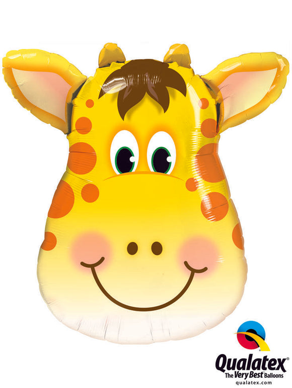 Giraffe Supershape Helium Filled Foil Balloon