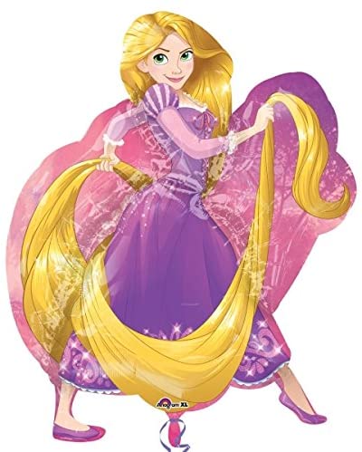 Disney Princess Rapunzel Supershape Helium Filled Foil Balloon