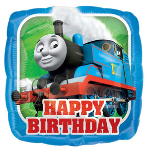 Thomas The Tank Engine Happy Birthday Helium Filled Foil Balloon