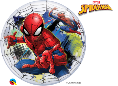 Spider-Man 2-Sided Helium Filled Single Bubble Balloon