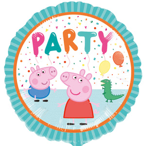 Peppa Pig Party Helium Filled Foil Balloon