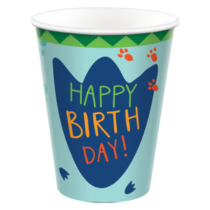 Dino-Mite Paper Party Cups x8