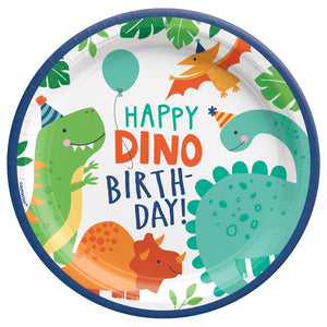 Dino-Mite Paper Party Plates x8