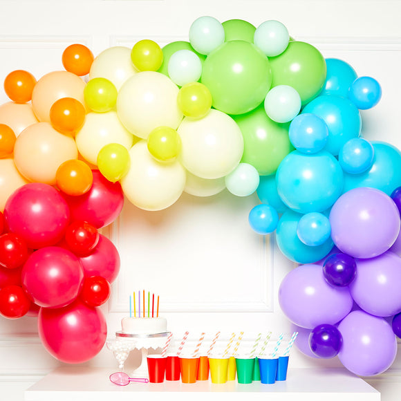 Primary / Rainbow Coloured DIY Garland Balloon Kit