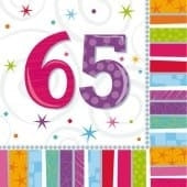 Radiant 65 Party Napkins x16