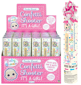 Gender Reveal Confetti Shooter (Girl)