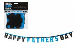 Happy Father's Day Letter Banner