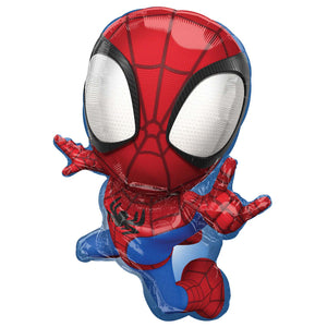 Spidey And His Amazing Friends Spiderman Supershape Helium Filled Foil Balloon