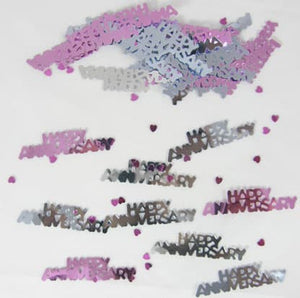 Happy Anniversary Metallic Confetti 12g
