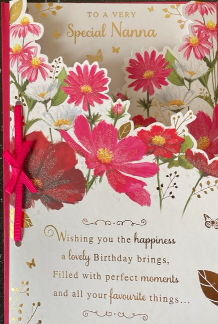 To A Very Special Nanna Birthday Greeting Card