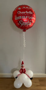 Special Elf Delivery From Santa Personalised Helium Filled Foil Balloon