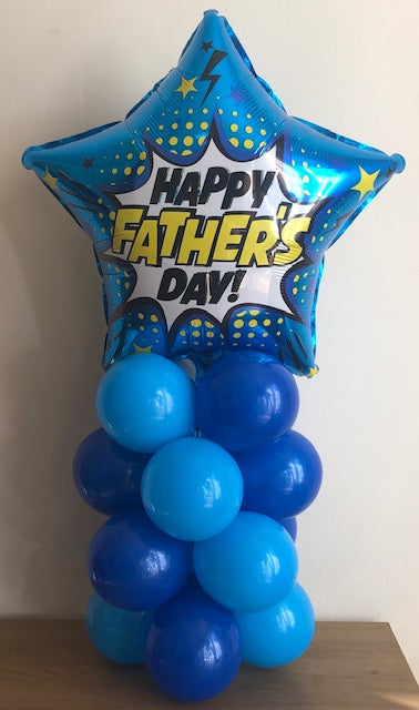 Father's Day Air Filled Table Decoration
