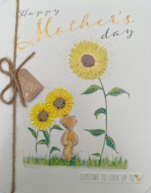 Happy Mother's Day Sunflowers Greeting Card