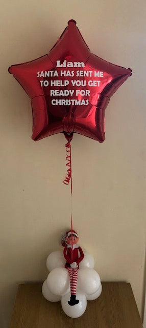 New Elf Personalised Helium Filled Foil Balloon