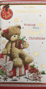 To A Very Special Granny Christmas Greeting Card