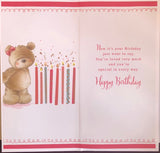 To A Lovely Granddaughter Birthday Greeting Card