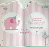 1 Today Pink Elephant Birthday Greeting Card