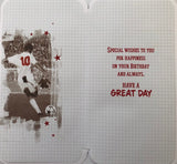 Have A Fantastic Birthday Football Birthday Greeting Card