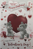 Especially For My Amazing Boyfriend Valentine's Day Greeting Card