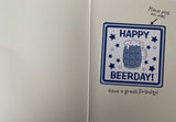 It's Your Birthday Pint Humour Greeting Card