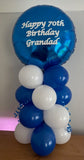 Double Sided Personalised Air Filled Table Decoration