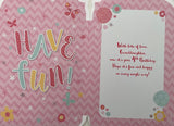 To A Special Granddaughter 4th Birthday Greeting Card