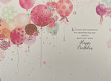 21 Today Balloons Birthday Greeting Card
