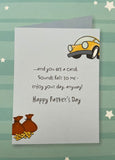 For You On Father's Day Greeting Card