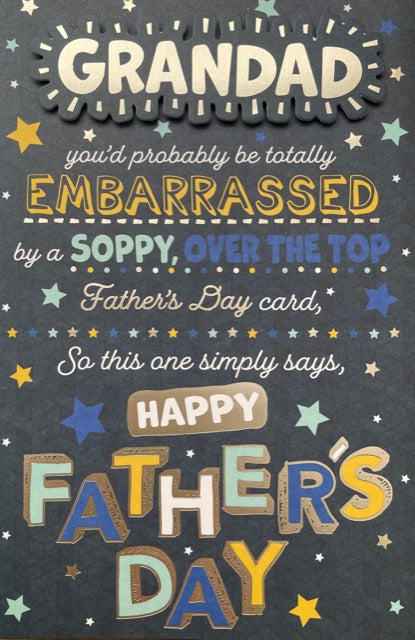 Grandad Father's Day Greeting Card