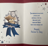World's No.1 Daddy Father's Day Greeting Card