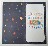 No.1 Dad Father's Day Greeting Card