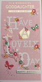 To A Wonderful Goddaughter Birthday Greeting Card