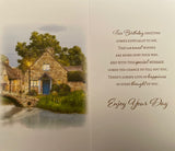 Especially For You Village Scene Birthday Greeting Card