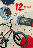 12 Today Just For You Birthday Greeting Card