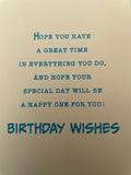 12 Today Just For You Birthday Greeting Card