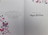 To a Lovely Daughter-In-Law Flowers Birthday Greeting Card