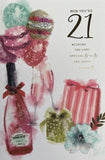 Now You're 21 Birthday Greeting Card