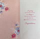 On Your 21st Birthday Greeting Card