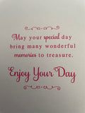 Happy 65th Birthday Flowers Greeting Card