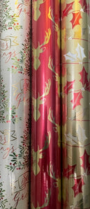 Christmas Foil Wrapping Paper 2m
