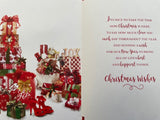 To My Girlfriend Christmas Greeting Card