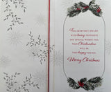 With Love For You Aunt Christmas Greeting Card